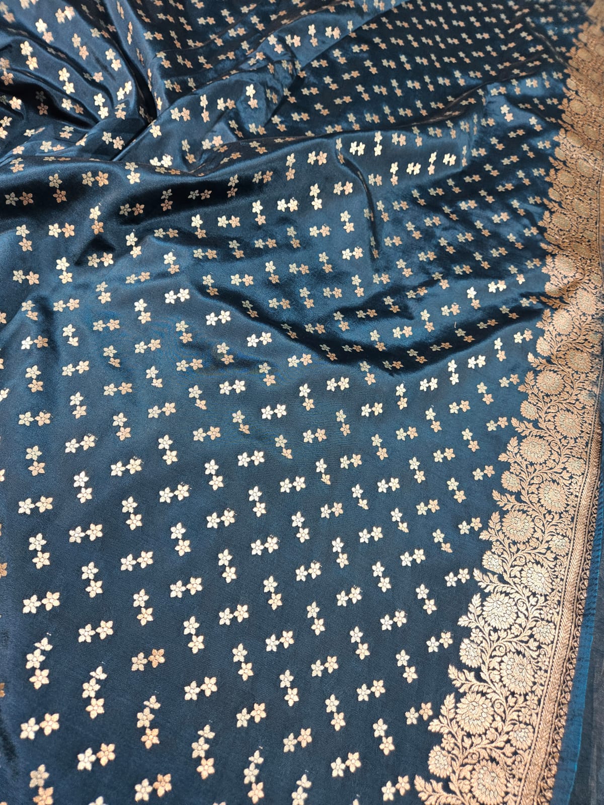 Banarasi  Mango Silk Saree Rupa Sona Design