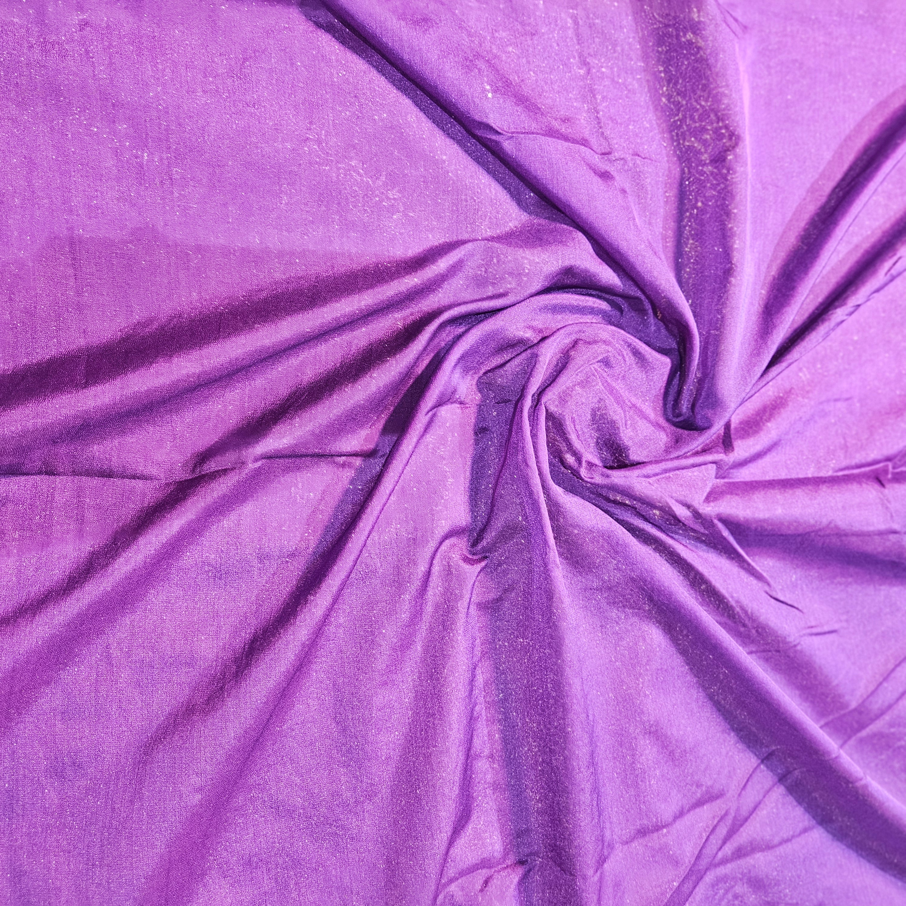 Purple Banarasi Georgette Saree with Antique Zari Tanchui Design